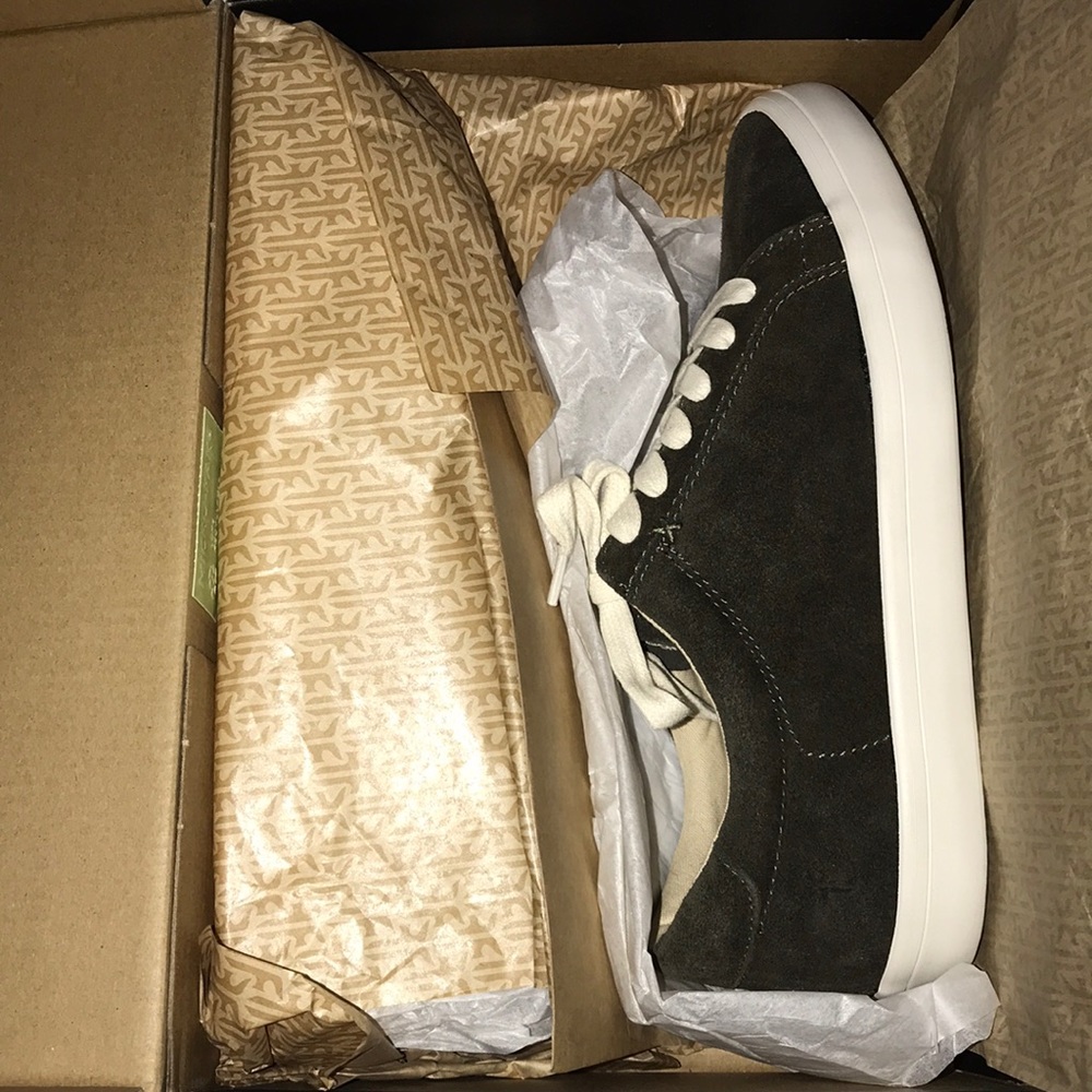 FRYE Suede Olive Sneakers - Picture 2 of 2